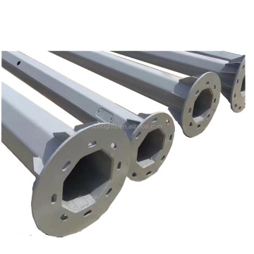 Hot Dip Galvanized 12m Octagonal Street Light Pole Price