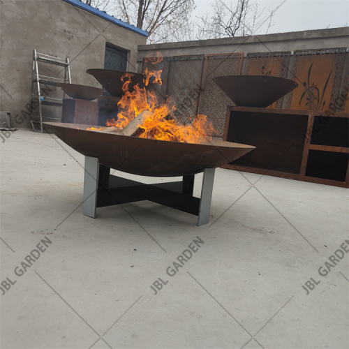 Corten Fire bowl outdoor corten steel fire pit