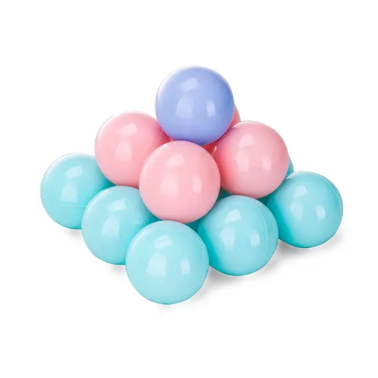 Customizable Colorful Ocean Ball Set: High-Quality Soft Toy Balls for Kids in 2-4 Years and 5-7 Years Age Groups, Comes with Mesh Bag