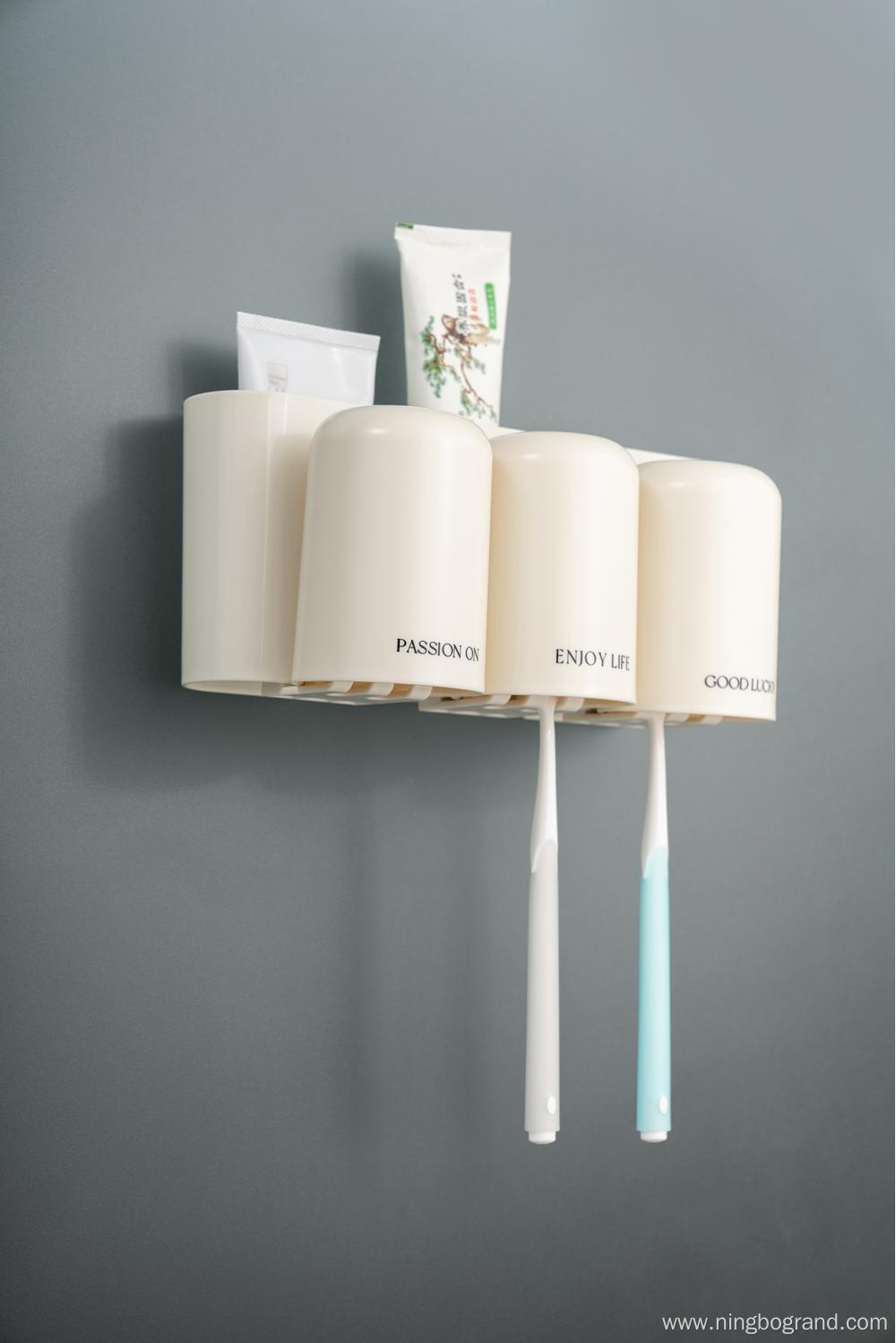 Wall Mounted Toothbrush Holder