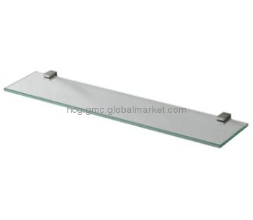 Stainless Steel Bathroom Shelf  with Glass Plate