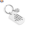 Metal Custom Logo Stainless Steel Keychains