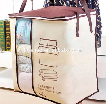 china supplier clear storage non woven tote bag