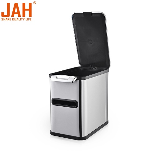 JAH 430 Stainless Steel Hand Press Garbage Bin