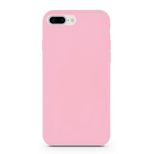 Girlish Pink Liquid Silicone Rubber iPhone8 Case