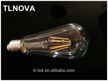 ST64 6W Edison LED bulb vintage LED bulb made in China CE ROHS FCC standard
