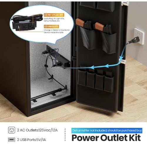 Digital Fingerprint & Keypad Code Rifle SAFES
