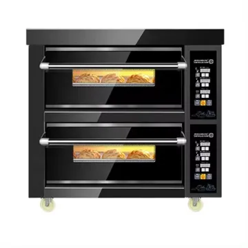 Commercial Professional Bread Bakery Equipment Double Deck Oven Tray Electric Oven