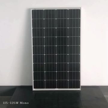 125W-130W Panel solar energía solar