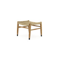 Chaise de loisirs en bois confortable avec style moderne