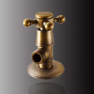 全銅製アンティークウォーターヒータートライアングルスプールレトロミキシングバルブストップバルブ