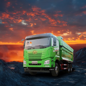 Camion-benne JH6 fiable conçu pour une utilisation lourde