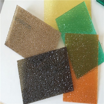 2mm/3mm/4mm Red embossed polycarbonate sheet