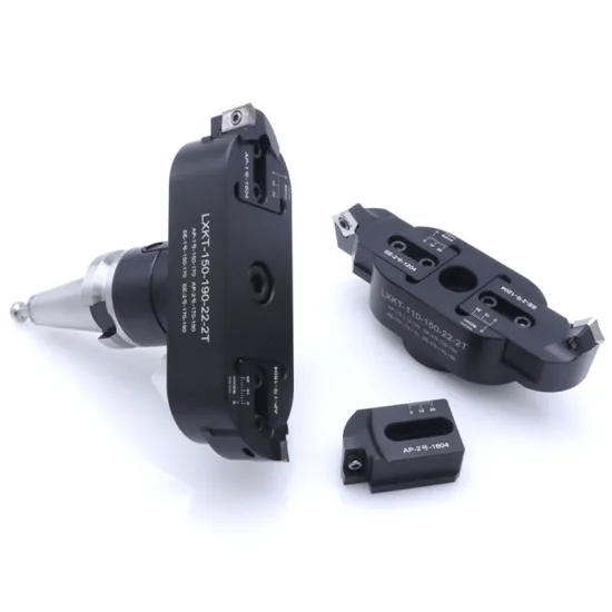 Adjustable Bridge Type Bap400r Milling Cutter Head for Face Shell Milling - APMT1604 Right Angle Aluminum Processing