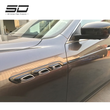 Carbon Fiber Front Fender Air Vent Trim for Maserati Levante