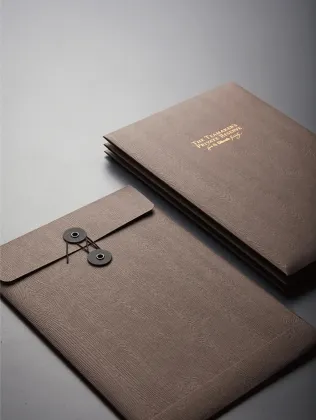 Paper file folder design