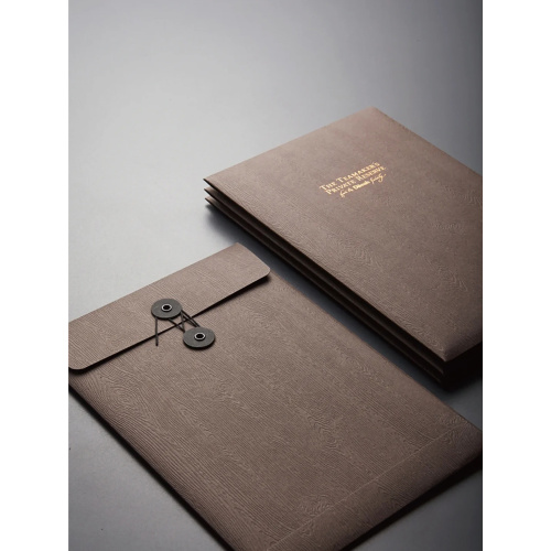 Carpeta de documentos de papel especializado