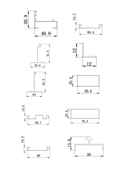 Custom Aluminum Profiles for Indonesia s Door and Window