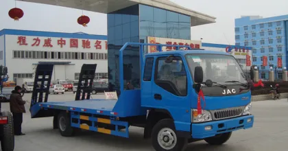 JAC 4X2 flatbed dump truck