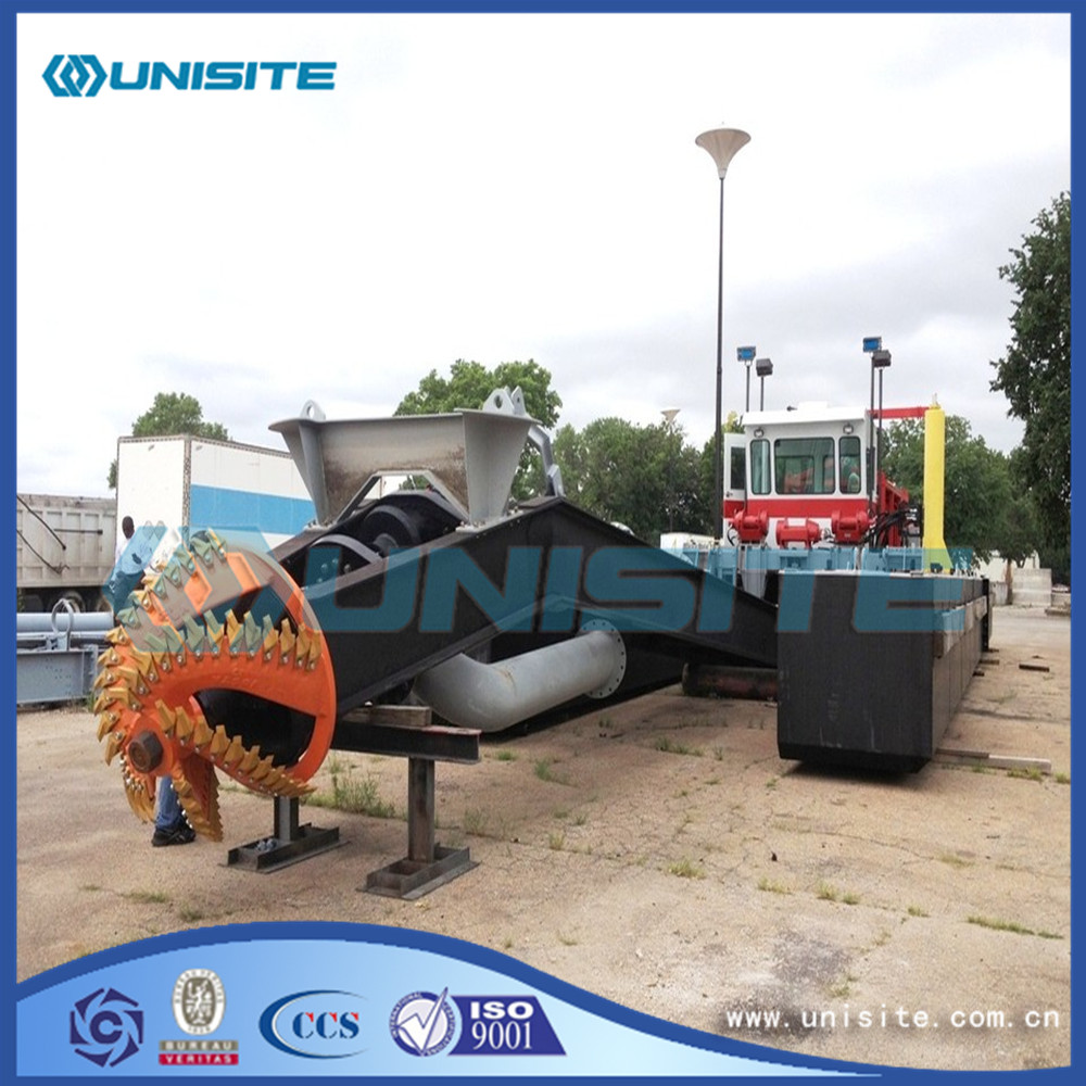 Steel cutter dredger ladder