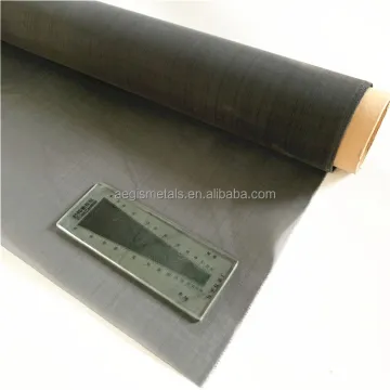 150 Mesh Black Tungsten Wire Mesh and 100 Mesh Tungsten Screen for Sand