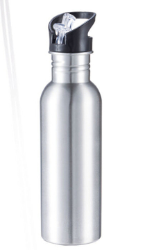 The Newest 750ml Arc-Sharp Single Wall Stainless Steel Sports Bottle for Outdoor and Climbing