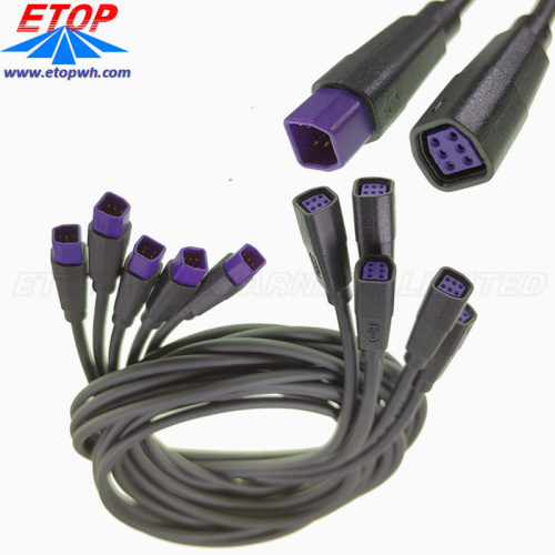 Cable de conector de señal impermeable IP67