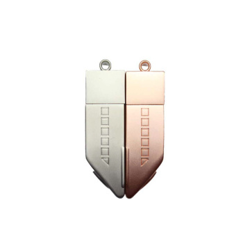 Kreatives Geschenk Rose Gold Metall USB-Flash-Laufwerk