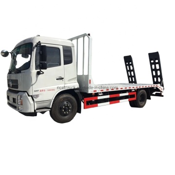 Dongfeng 4x2 Wrecker: 20ft और 40ft लोड क्षमता खुदाई करने वाला खुदाई करने वाला फ्लैट बेड बिक्री के लिए