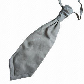 Polyester Necktie with Paisley Design, Machine-made, Small Orders Are Accepted