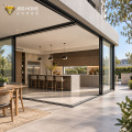 90 Degree Corner Aluminum Sliding Glass Door for Villa Projects | JBDHOME