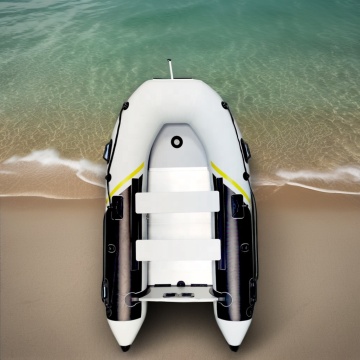 Custom Large Inflatable Folding Fishing Boat with PVC Hypalon Air Deck for Sale