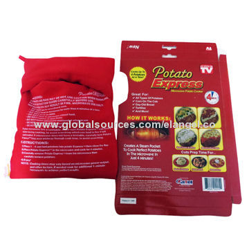 Potato Express Microwave Potato Cooker with Unique Insulation Design to Cook All Kinds of Potatoes
