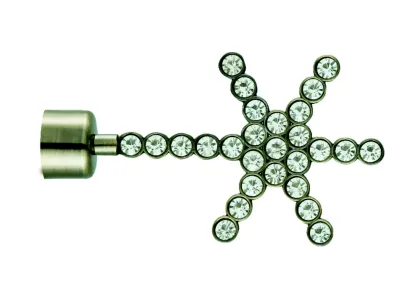 28mm bright diamond Roman Curtain Rods