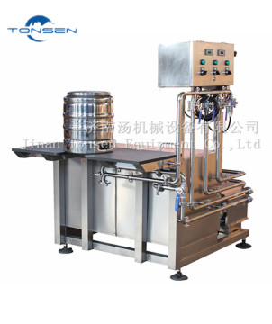 One Station Manual Beer Keg Washing Machine Factory