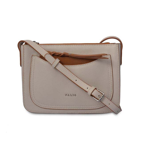 Weibliche Kupplungen Handtasche Beige Milisente Abendtasche