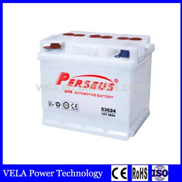 DIN36 Dry Rechargeable Lead Acid Car Battery