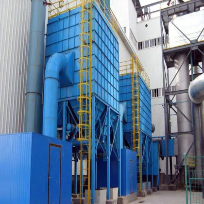 Dust collector of mine thermo electric furnace