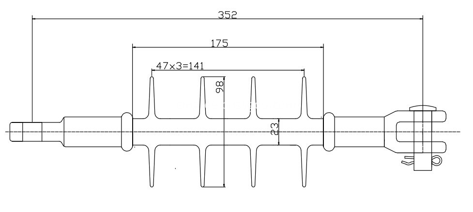 FXBU-11-15kv insulator