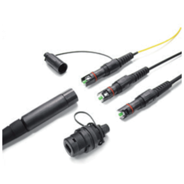 Fiber optic Connector Waterproof Mini SC Single Mode Patch Cord Cables Compatible Corning OptiTap