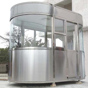 Coma Stainless Steel Security Booth