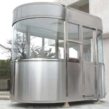 Coma Stainless Steel Security Booth