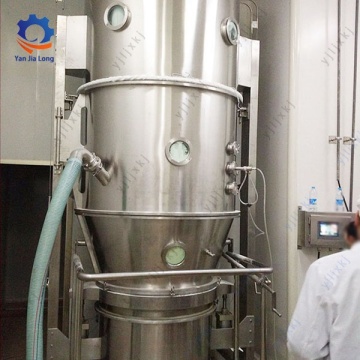 Mesin granulator bed vertikal untuk pestisida