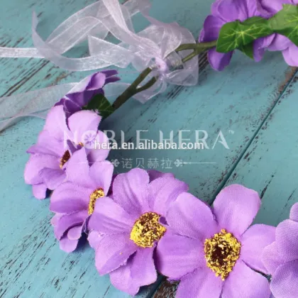 Newest Beach hair Accessories Daisy Floral Hair Bands Garlands Wreath