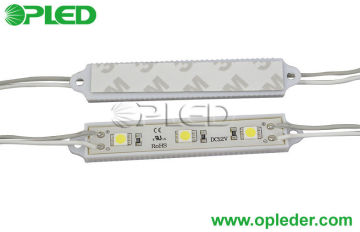 Plastic Rgb 12v 5050 Waterproof Led Modules / Smd Led Module 3 Chips For Outdoor