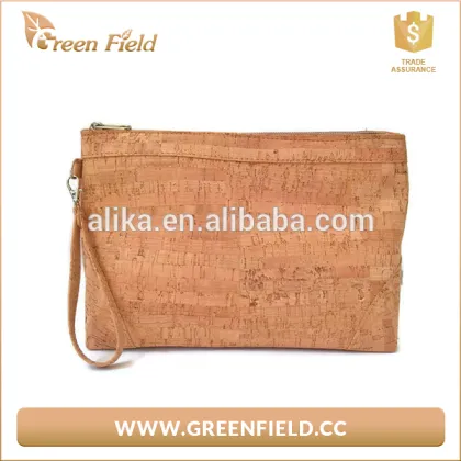 Natural cork clutch bag,Natural cork clutch bag