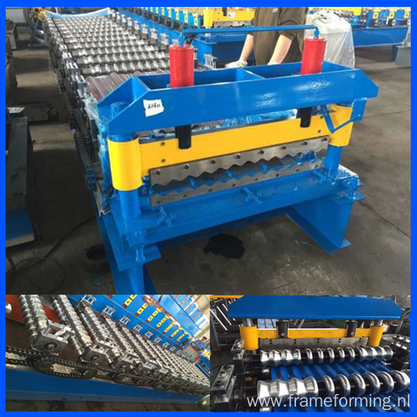 corrugated metal roofing sheet machine