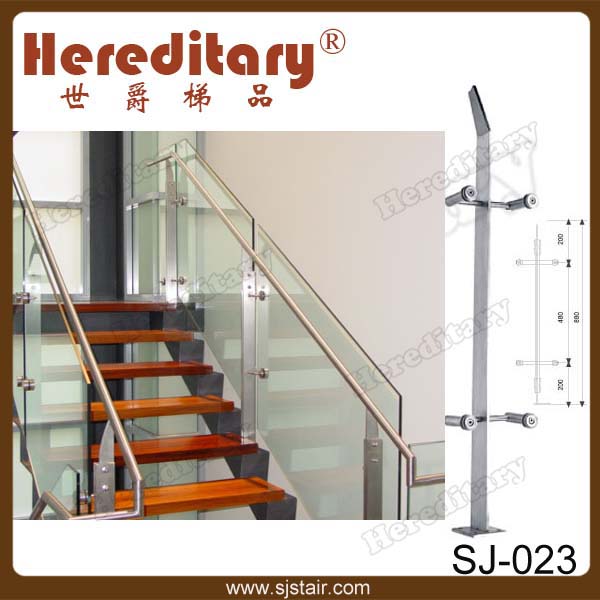 Foshan Simple Design and Cheap Balcony Glass Balustrade