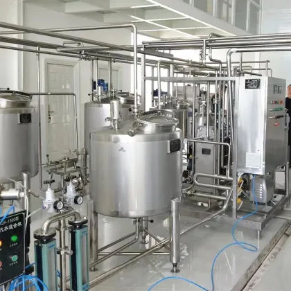 Dairy Equipment: Whole Milk Manufacturing Machines