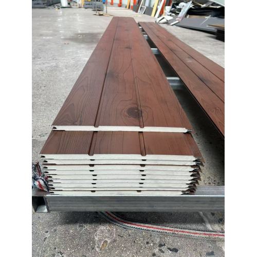 Pine Texture Polyurethane Panel for Interior and Exterior